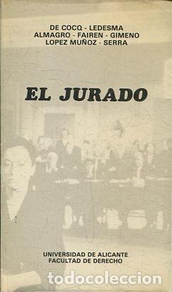 Libros de segunda mano: EL JURADO. - VV.AA. - Foto 1