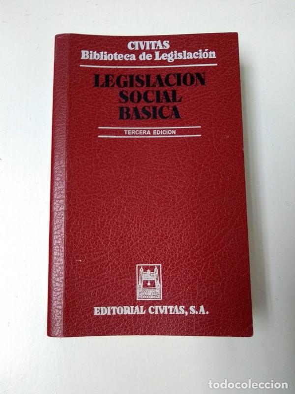 Libros de segunda mano: Legislacion Social Basica - Foto 1