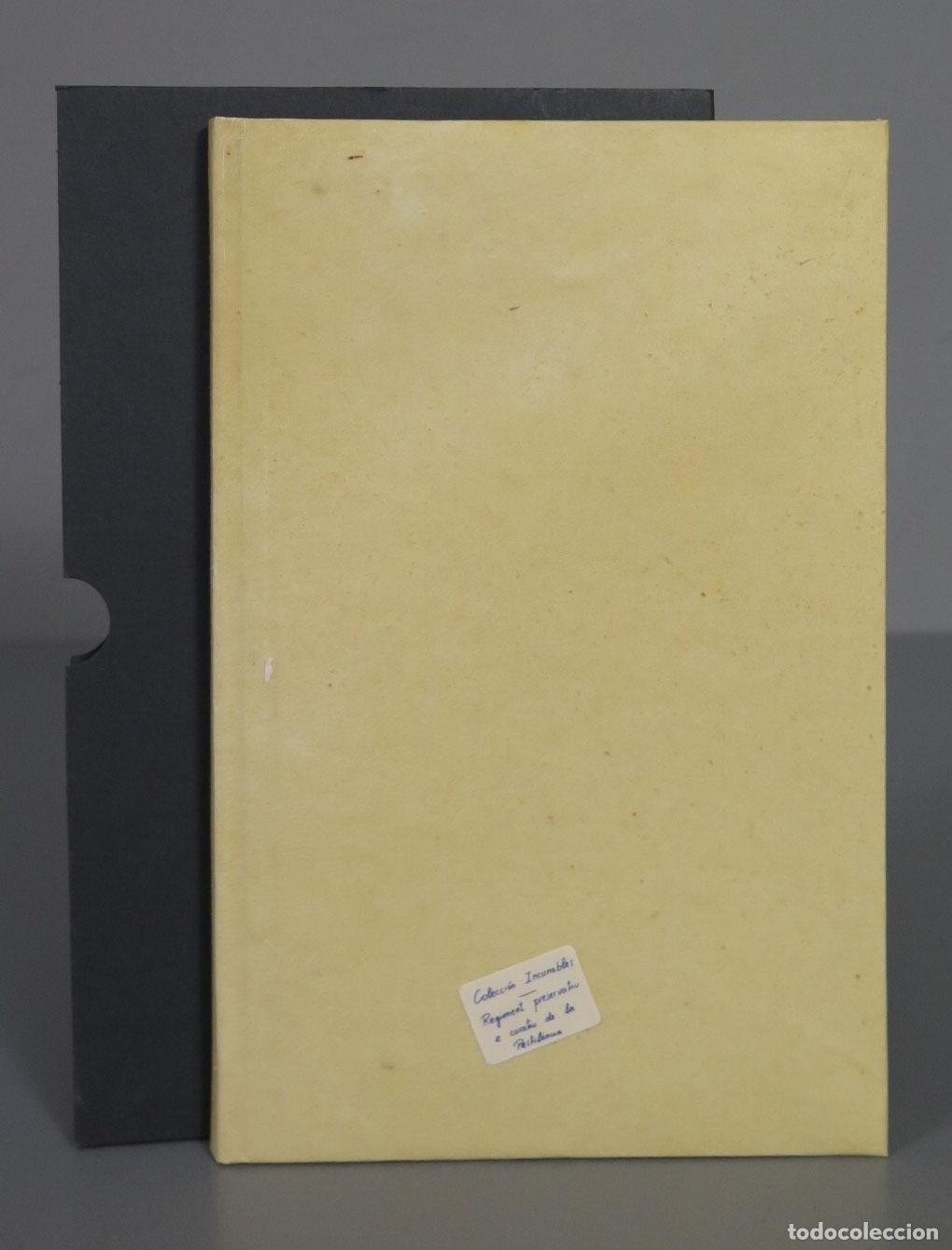 Gebrauchte B&uuml;cher: REGIMENT PRESERVATIU E CURATIU DE LA PESTILENCIA LLUYS ALCANYS. FACSIMIL. 1992