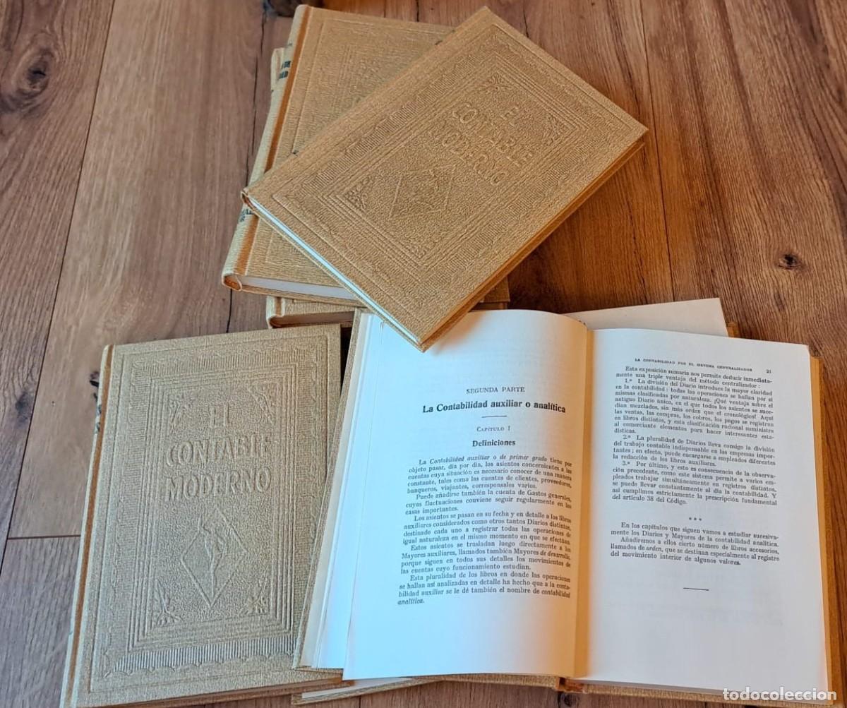 Libros de segunda mano: Colecci&oacute;n EL CONTABLE MODERNO VV.AA - Foto 4