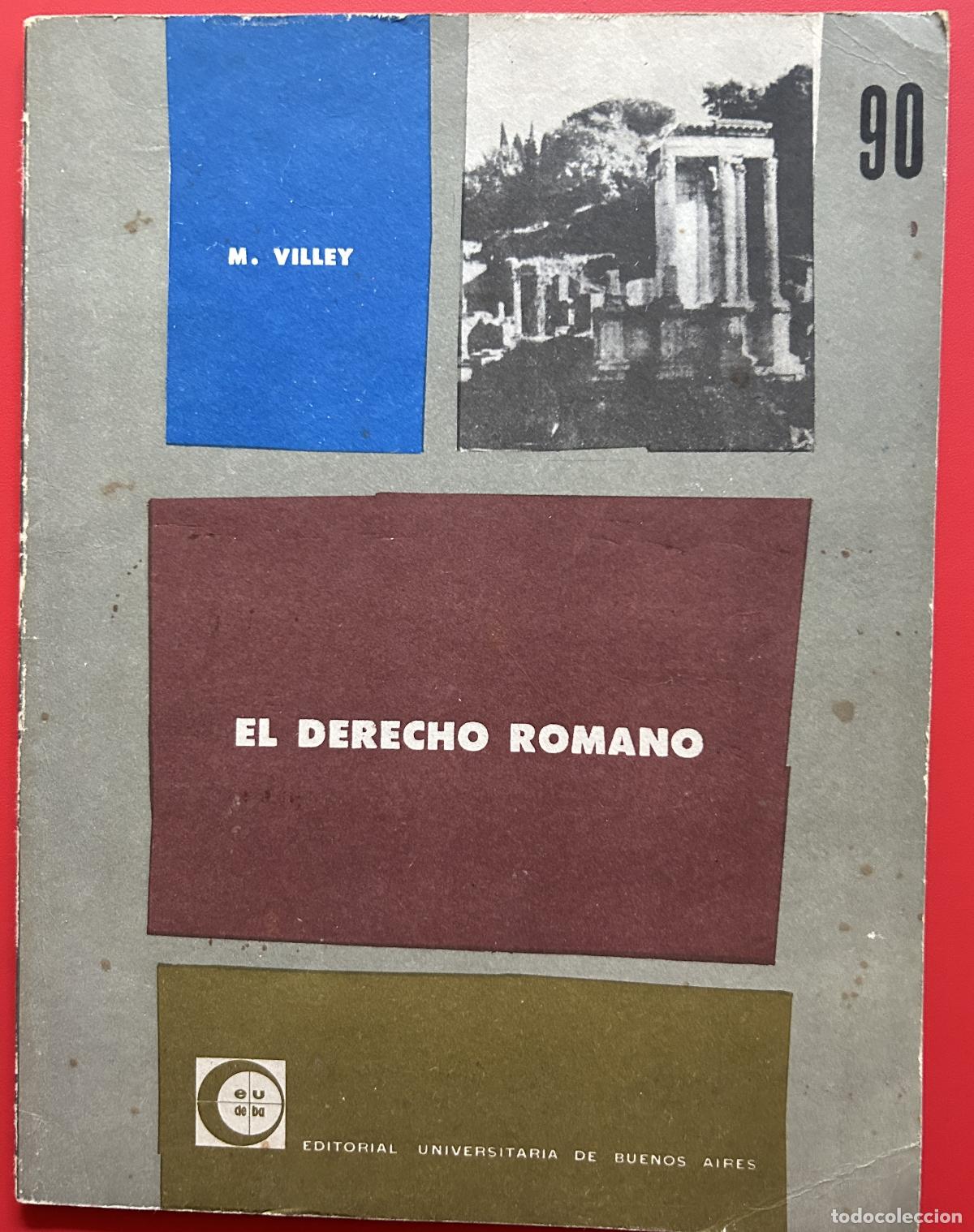 Libros de segunda mano: El derecho romano - VILLEY M. - Foto 1
