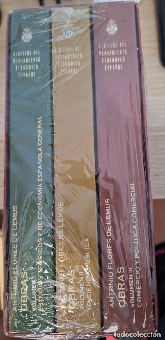 Libros de segunda mano: OBRAS. 3 TOMOS; OBRA COMPLETA EN UN ESTUCHE. VOLUMEN I: ESTUDIOS TEORICOS Y DE ECONOMIA ESPA&Ntilde;OLA GEN