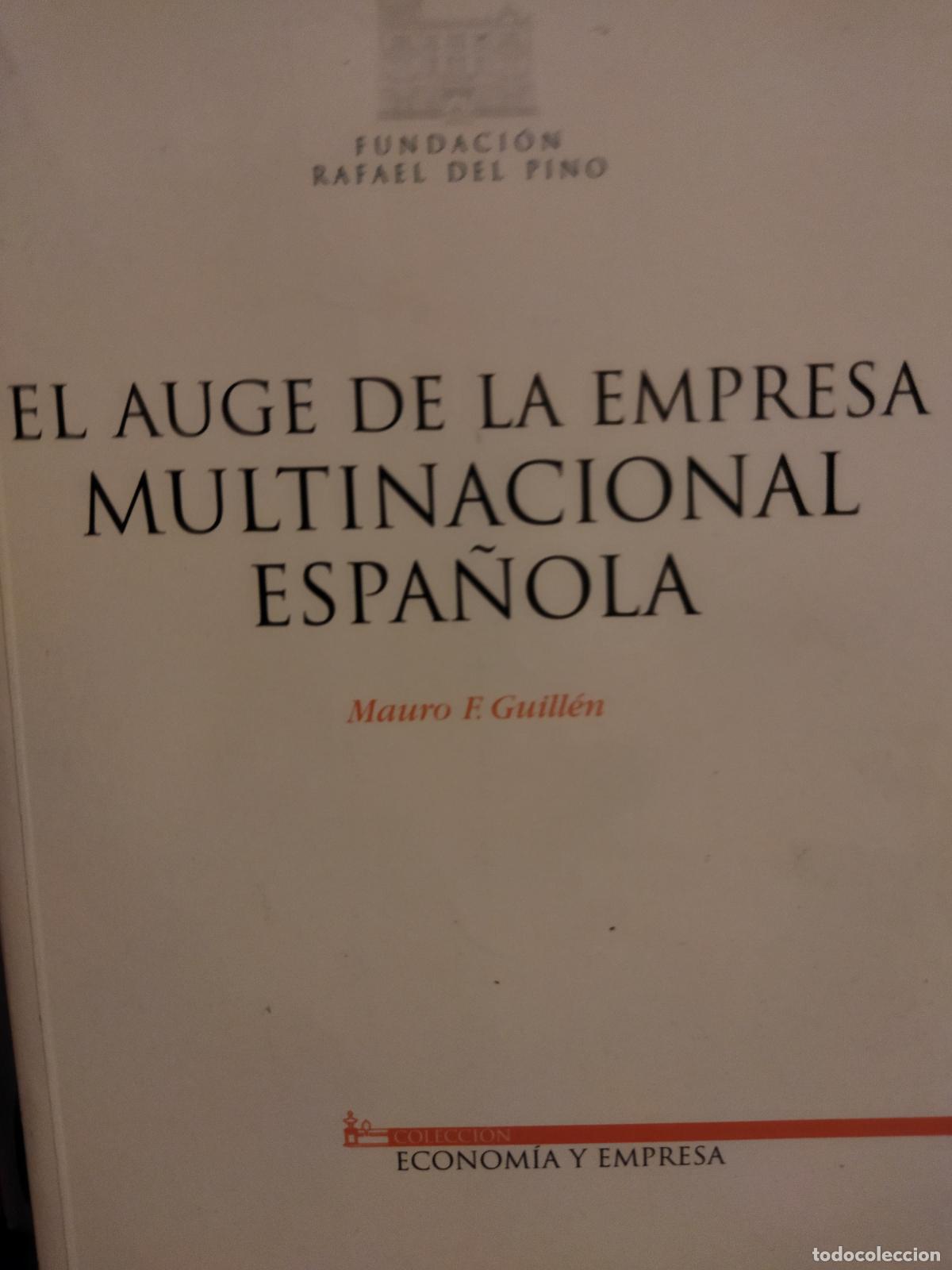 Libri di seconda mano: El auge de la empresa multinacional espa&ntilde;ola