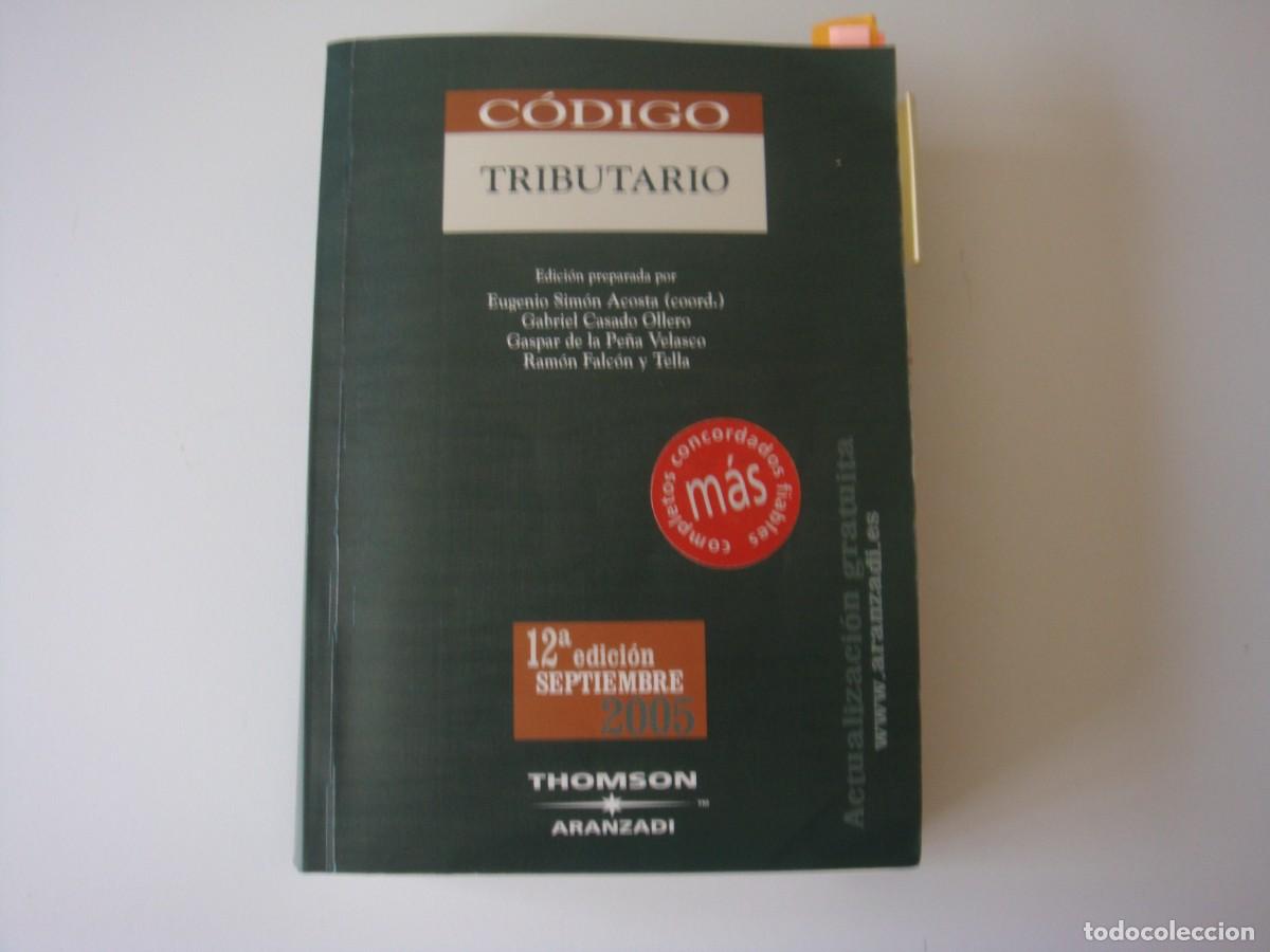 Libros de segunda mano: CODIGO TRIBUTARIO THONSON ARANZADI - Foto 1