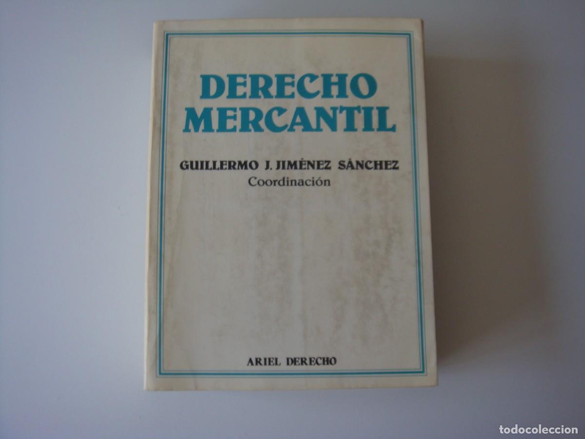 Libros de segunda mano: DERECHO MERCANTIL GUILLERMO J. JIMENEZ - Foto 1