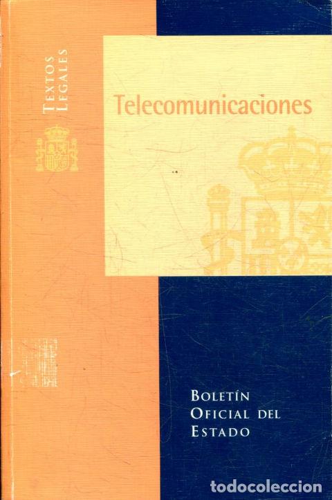 Libros de segunda mano: TELECOMUNICACIONES. - BOE. - Foto 1