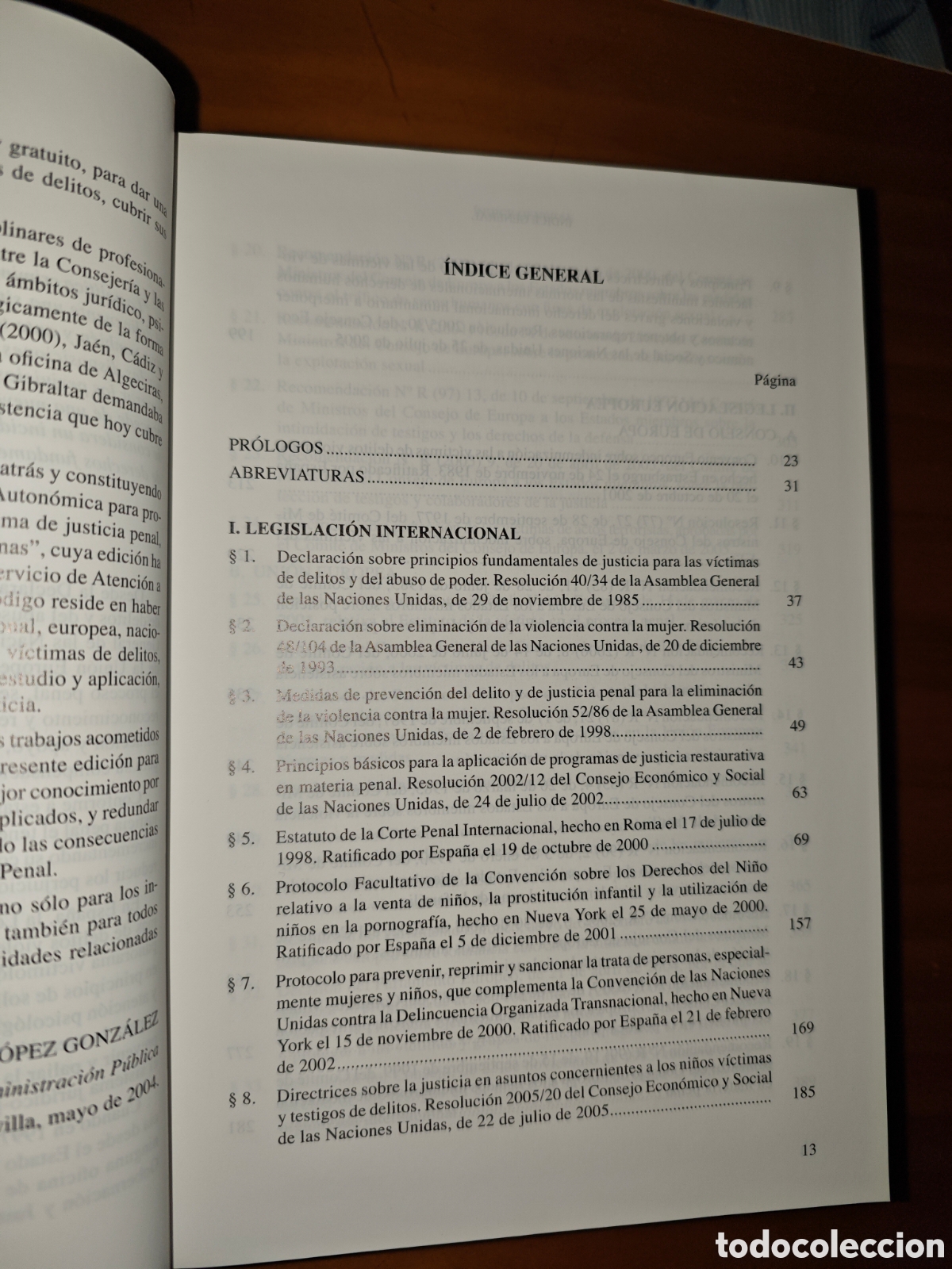 Libros de segunda mano: C&oacute;digo de los Derechos de las V&iacute;ctimas. - Foto 3
