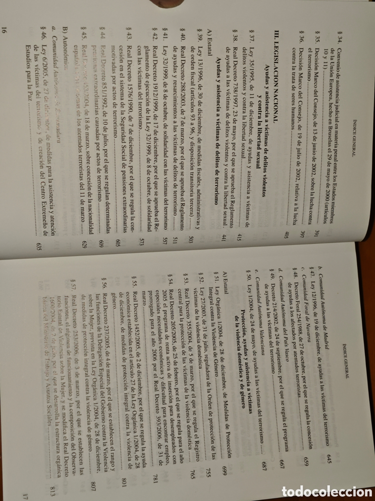Libros de segunda mano: C&oacute;digo de los Derechos de las V&iacute;ctimas. - Foto 5