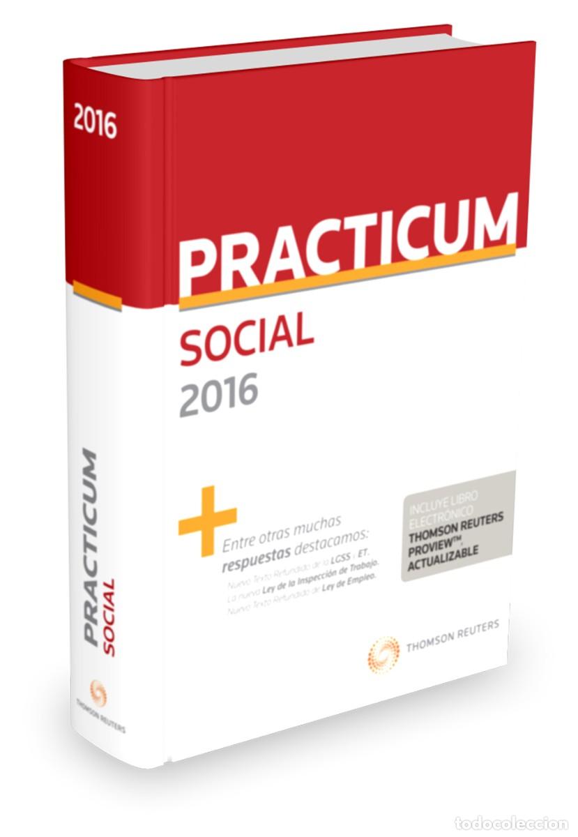 Libros de segunda mano: PRACTICUM SOCIAL 2016 - THOMSOM REUTER - - Foto 1