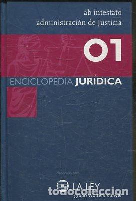 Libros de segunda mano: ENCICLOPEDIA JURIDICA LA LEY. TOMO I: AB INTESTATO. ADMINISTRACION DE JUSTICIA. - VV.AA.