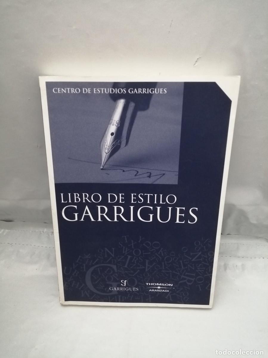 Libri di seconda mano: Libro de Estilo Garrigues (Primera edici&oacute;n)