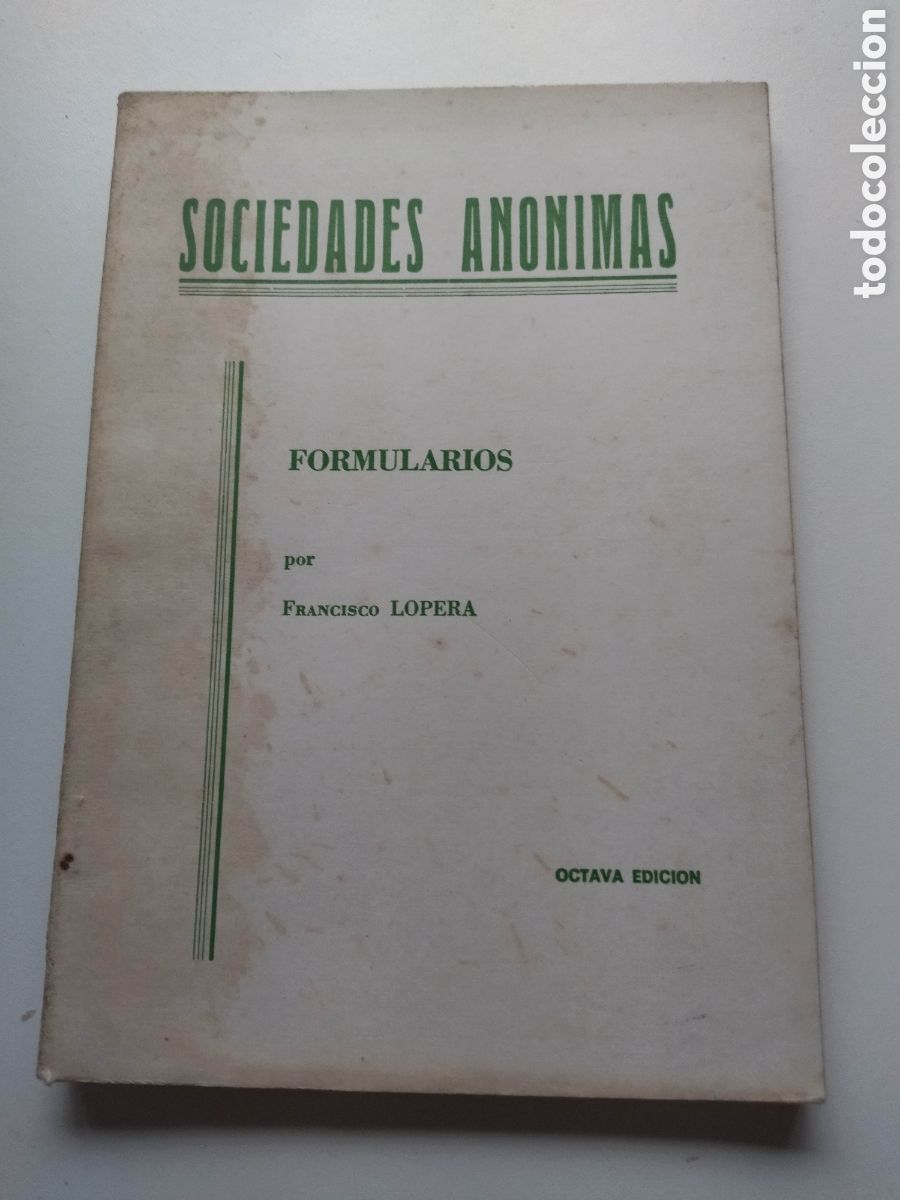 Libros de segunda mano: FORMULARIOS &middot; FRANCISCO LOPERA - Foto 3