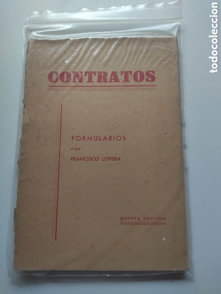 Libros de segunda mano: FORMULARIOS &middot; FRANCISCO LOPERA - Foto 8