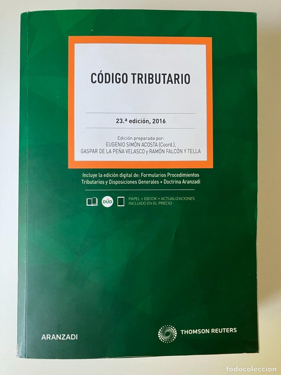 Libros de segunda mano: C&Oacute;DIGO TRIBUTARIO. 23&ordf; Edici&oacute;n, 2016 - Foto 1