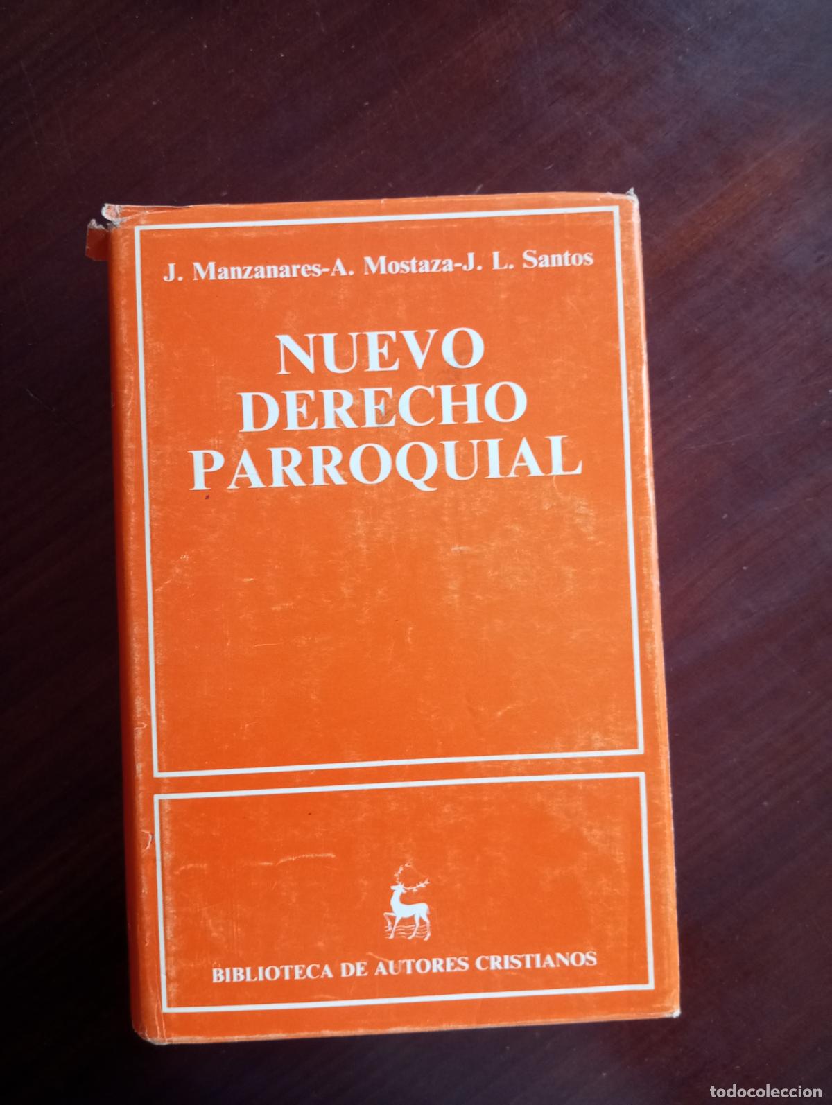 Libri di seconda mano: NUEVO DERECHO PARROQUIAL