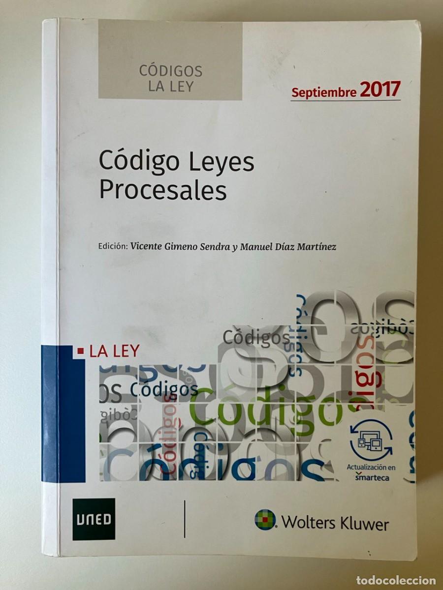 Libros de segunda mano: C&Oacute;DIGO LEYES PROCESALES 2017 - Foto 1