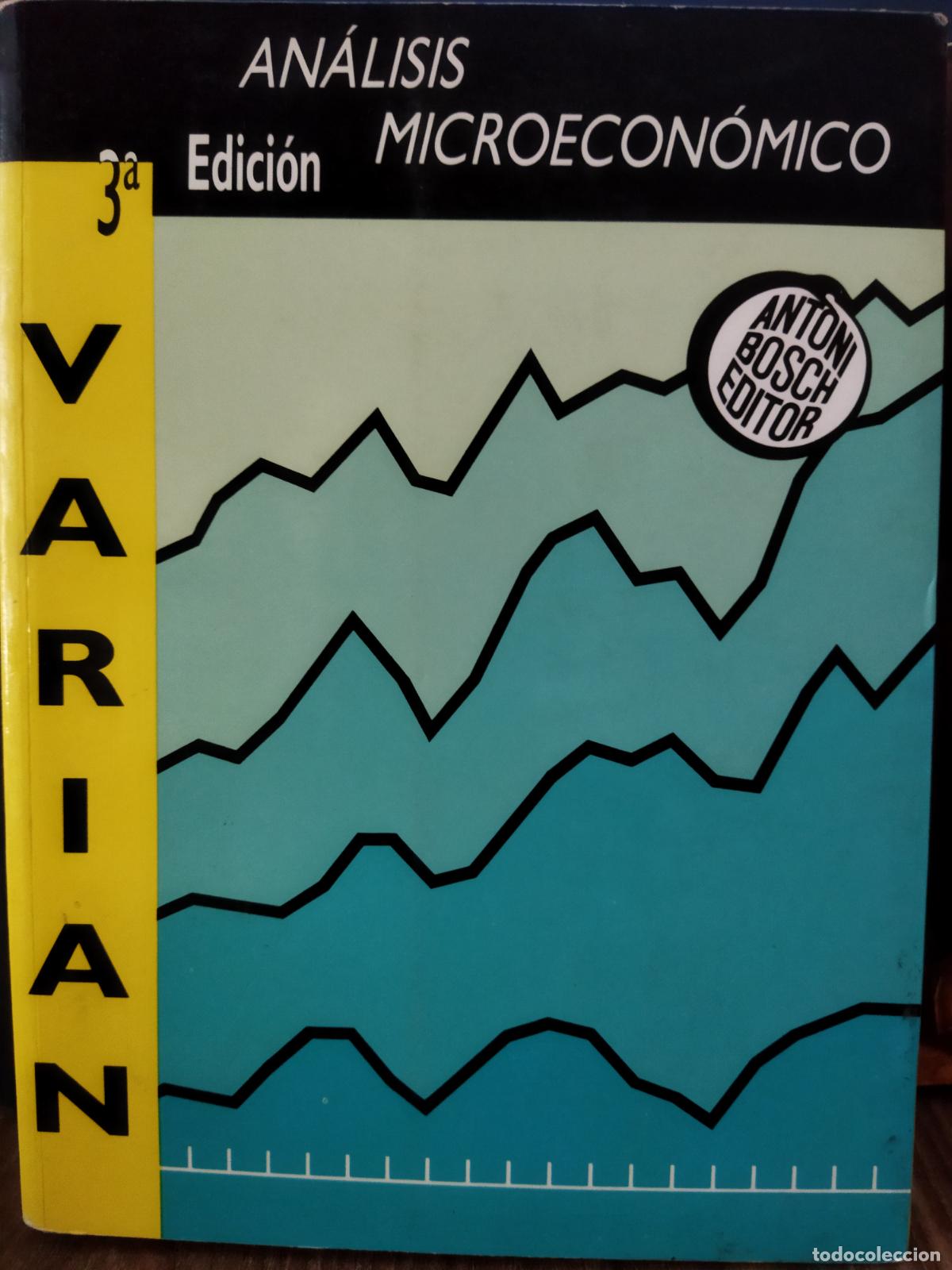 Libri di seconda mano: An&aacute;lisis microecon&oacute;mico Antoni Bosh editor