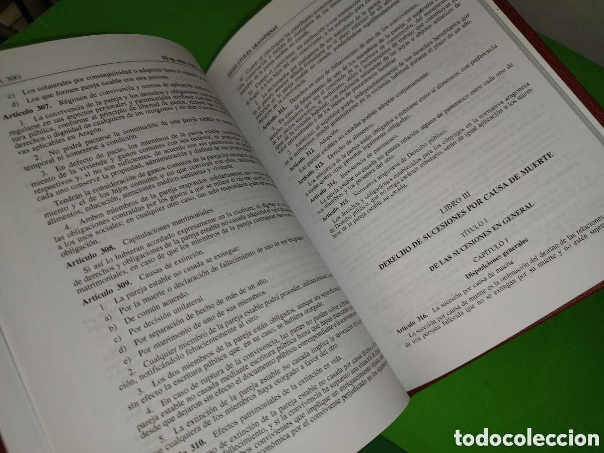 Libros de segunda mano: CODIGO DE DERECHO FORAL DE ARAGON. ARANZADI, 2011. - Foto 4