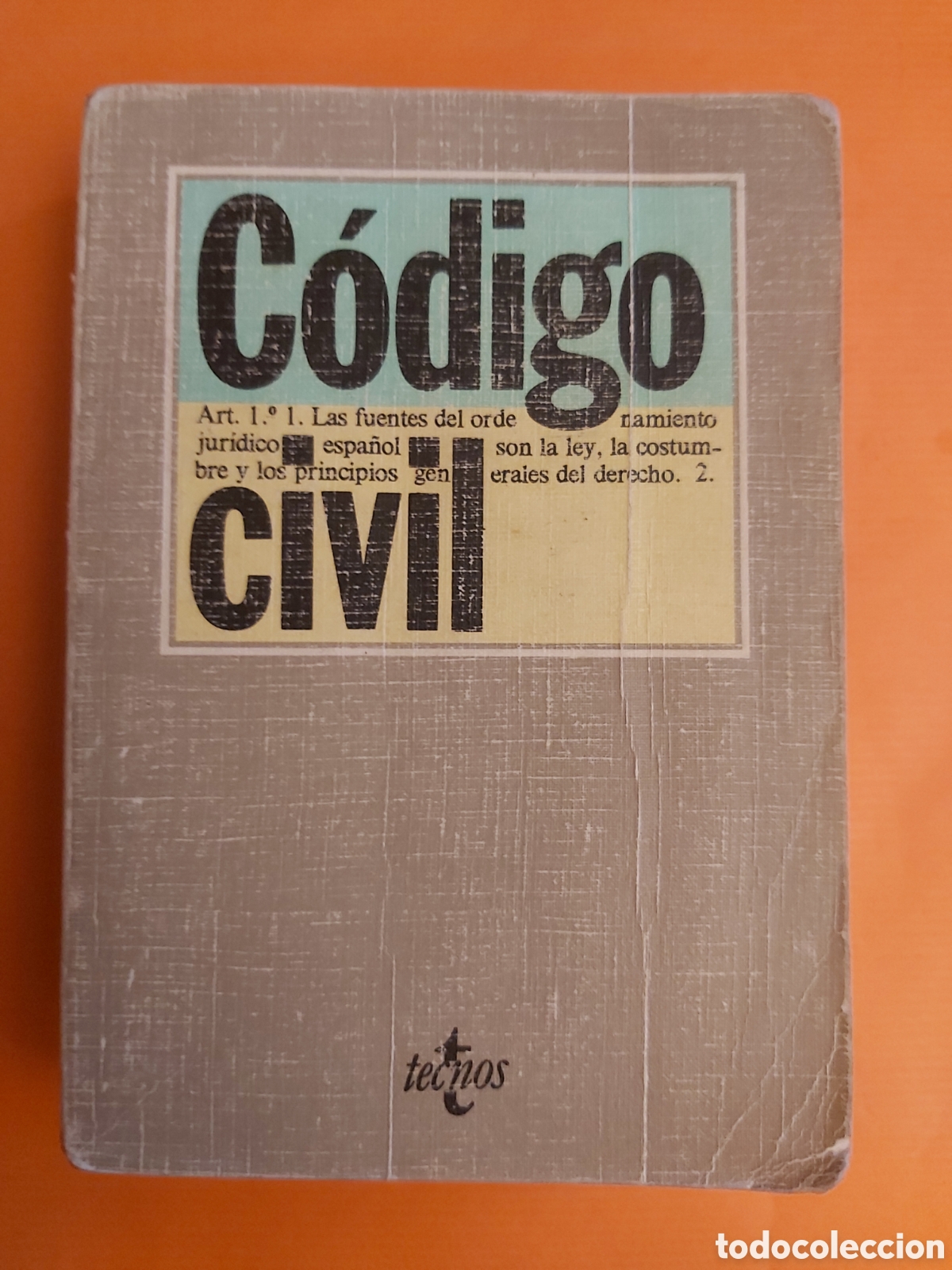 Libros de segunda mano: CODIGO CIVIL + LEGISLACION ECLESIASTICA TECNO 1990/91 - Foto 2
