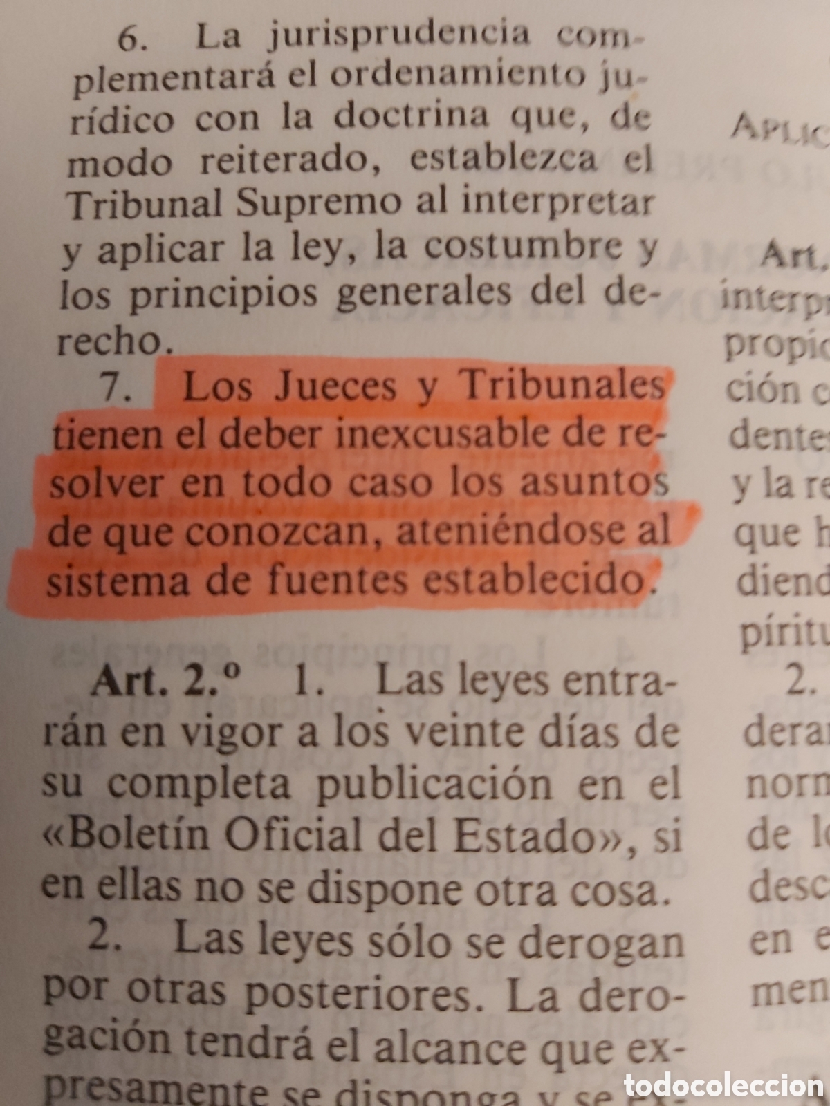 Libros de segunda mano: CODIGO CIVIL + LEGISLACION ECLESIASTICA TECNO 1990/91 - Foto 6