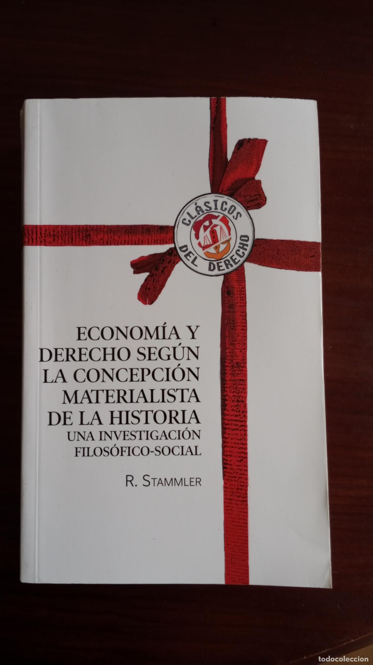 Livres d'occasion: ECONOMIA Y DERECHO SEGUN LA CONCEPCION MATERIALISTA DE LA HISTORIA