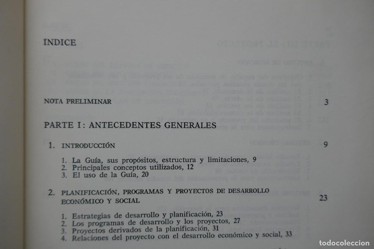 Libros de segunda mano: GU&Iacute;A PARA LA PRESENTACI&Oacute;N DE PROYECTOS - ILPES - Foto 7
