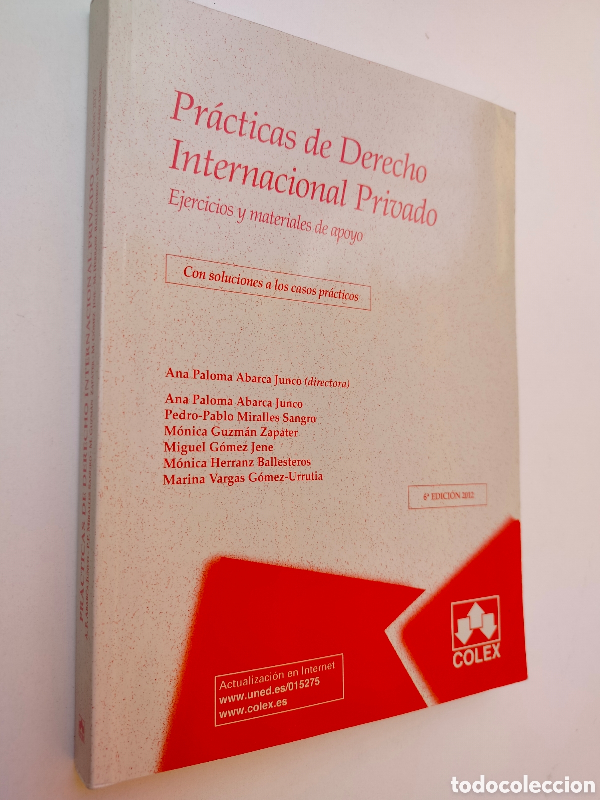 Libros de segunda mano: Pr&aacute;cticas de Derecho Internacional Privado. 2012 - Foto 2