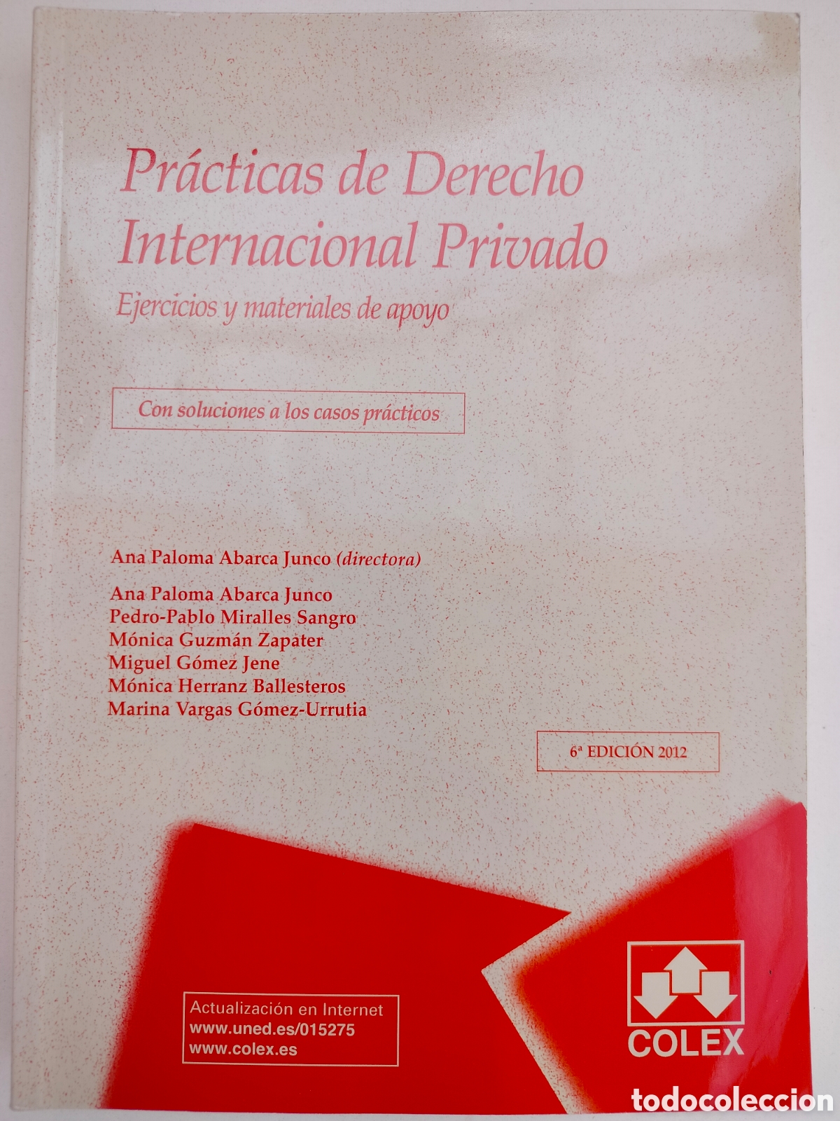 Libros de segunda mano: Pr&aacute;cticas de Derecho Internacional Privado. 2012 - Foto 1