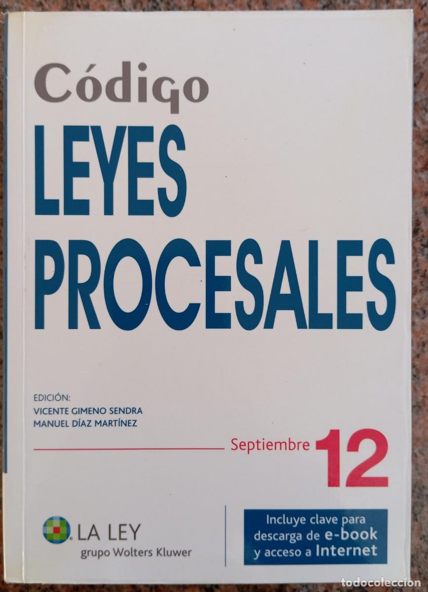 Libros de segunda mano: CODIGO LEYES PROCESALES - LA LEY 2012 - Foto 1