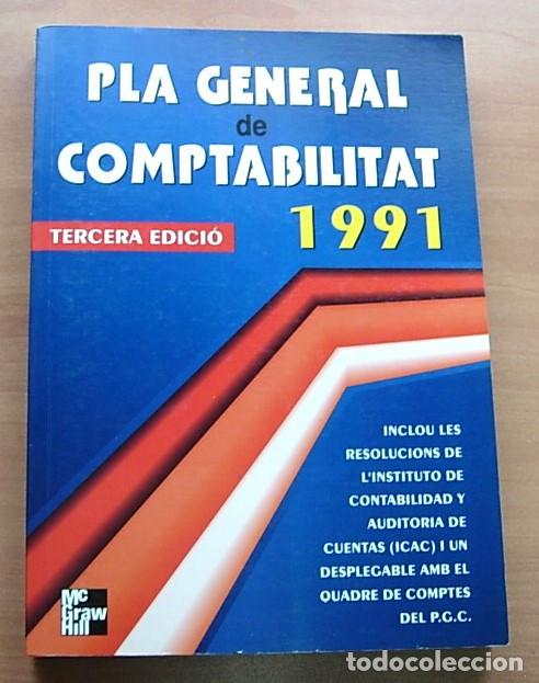 Libros de segunda mano: Libro PLA GENERAL DE COMPTABILITAT 1991 Excelente en Catal&agrave; - Foto 1