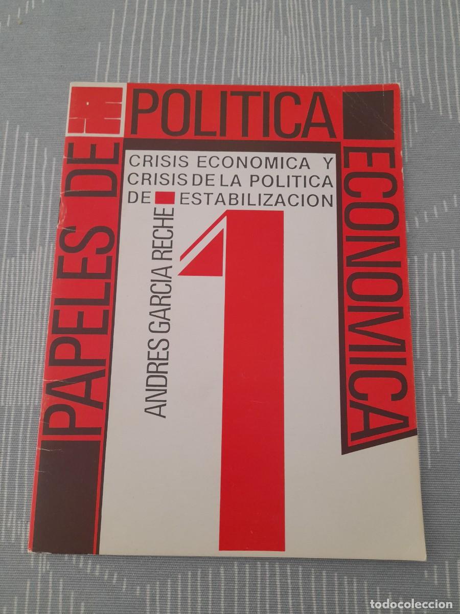 Second hand books: CRISIS ECON&Oacute;MICA Y CRISIS DE LA POL&Iacute;TICA DE ESTABILIZACI&Oacute;N