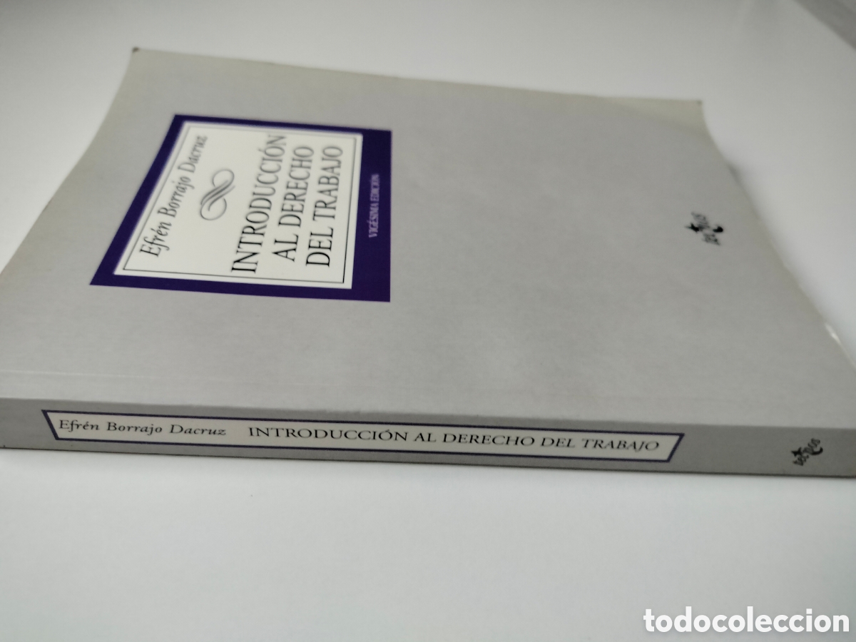 Libros de segunda mano: Introducci&oacute;n al Derecho del Trabajo - Foto 2