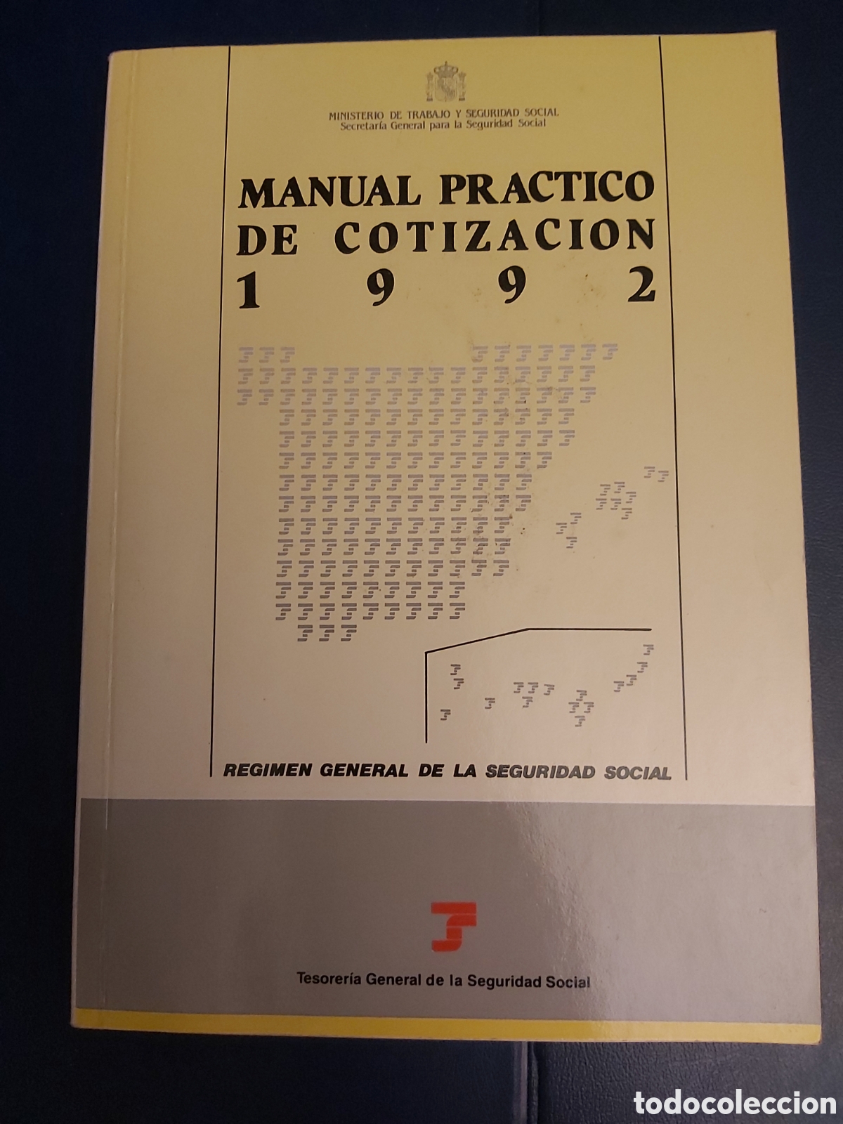 Libros de segunda mano: MANUAL PR&Aacute;CTICO DE COTIZACI&Oacute;N 1992 # TGSS - Foto 1