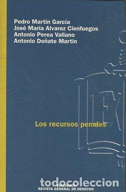 Libros de segunda mano: LOS RECURSOS PENALES. - VV.AA. - Foto 1