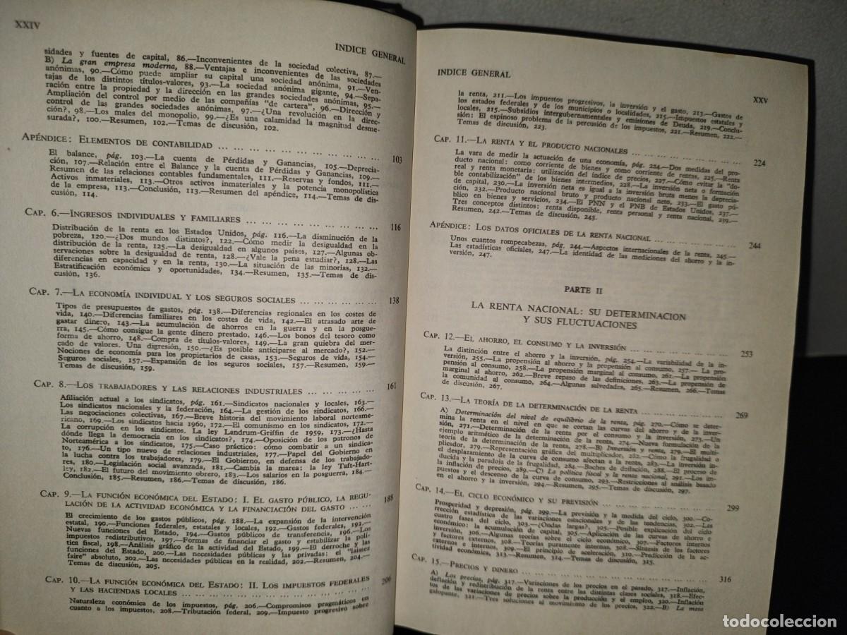 Libros de segunda mano: 112- CURSO DE ECONOM&Iacute;A MODERNA - PAUL A. SAMUELSON - AGUILAR 1963 - Foto 12