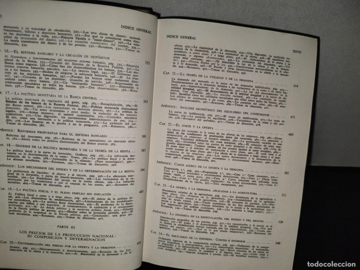 Libros de segunda mano: 112- CURSO DE ECONOM&Iacute;A MODERNA - PAUL A. SAMUELSON - AGUILAR 1963 - Foto 13