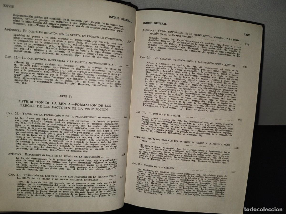 Libros de segunda mano: 112- CURSO DE ECONOM&Iacute;A MODERNA - PAUL A. SAMUELSON - AGUILAR 1963 - Foto 14