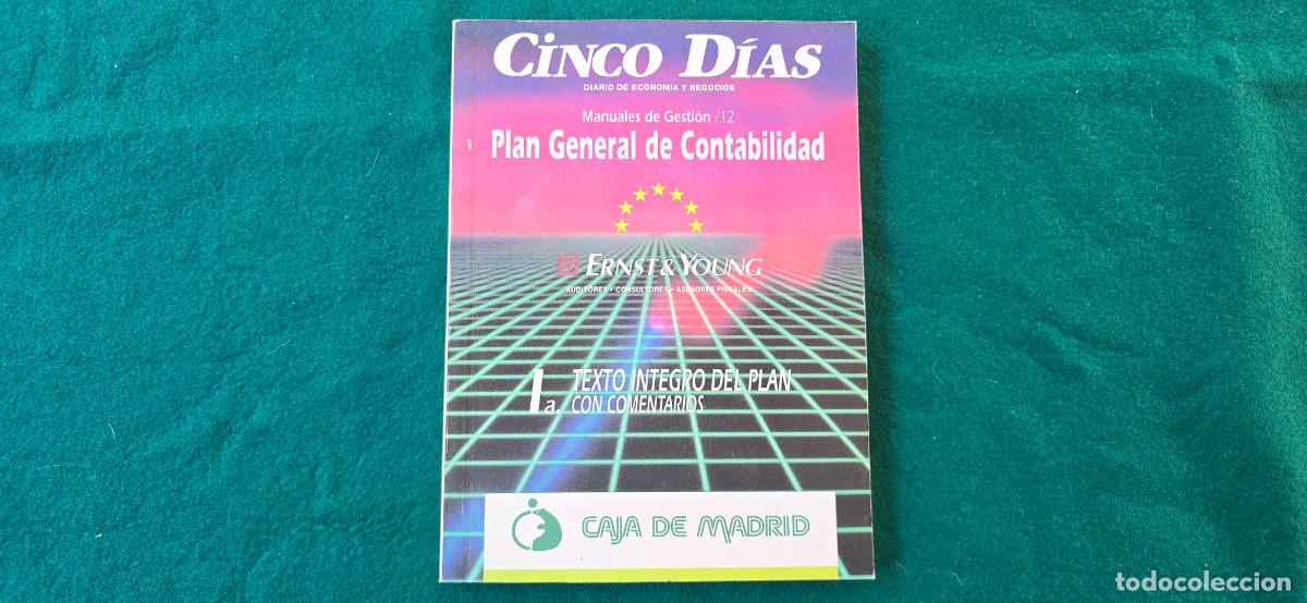 Libros de segunda mano: LIBRO PLAN GENERAL DE CONTABILIDAD (1990) ERNST & YOUNG - Foto 1