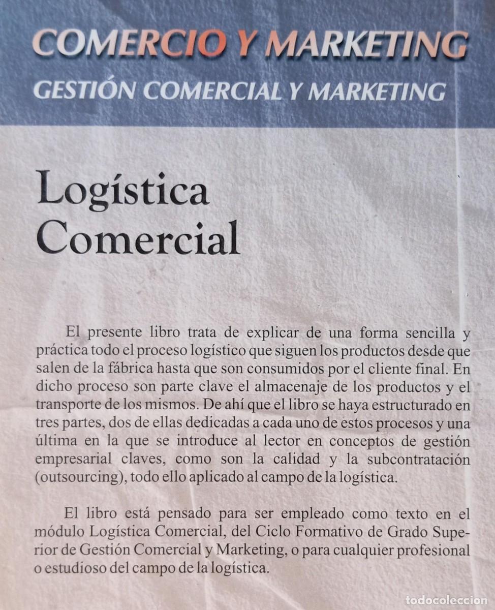 Libros de segunda mano: LOGISTICA COMERCIAL - THOMSON PARANINFO - Foto 2