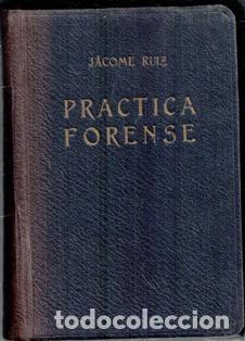 Libros de segunda mano: Pr&aacute;ctica forense, J&aacute;come Ruiz - Foto 1