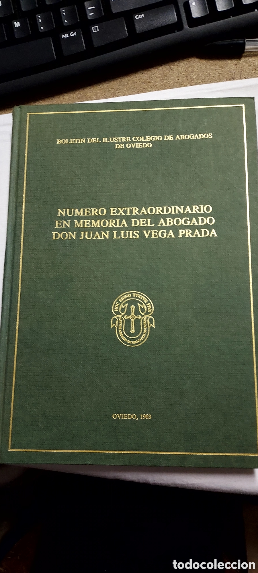 Libri di seconda mano: NUMERO EXTRAORDINARIO EN MEMORIA DEL ABOGADO DON JUAN LUIS VEGA PRADA.OVIEDO 1983