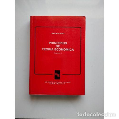 Gebrauchte B&uuml;cher: PRINCIPIOS de TEOR&Iacute;A ECON&Oacute;MICA - VOL I - BORT, ANTONIO M. - Sin Especificar