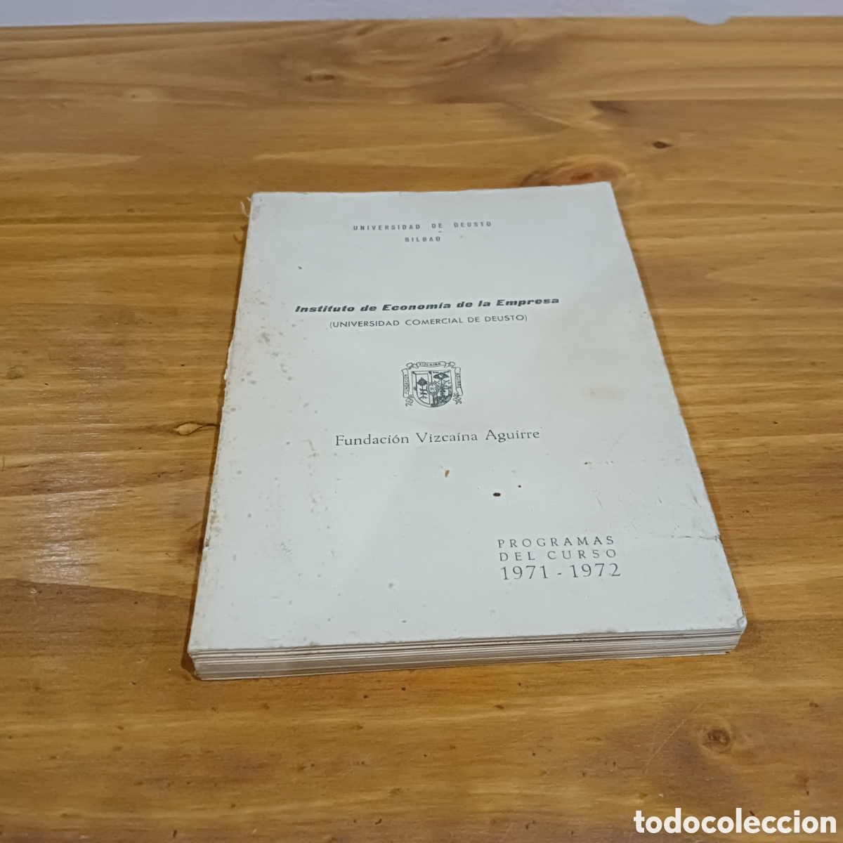 Second hand books: Instituto de econom&iacute;a de la empresa (1971-1972)