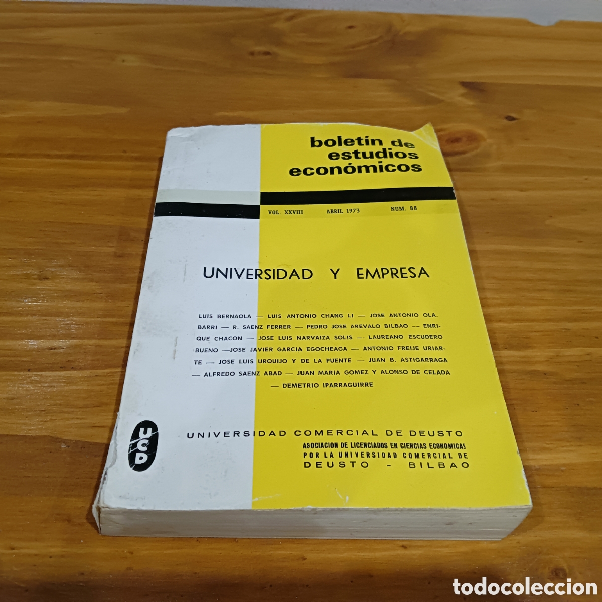 Second hand books: Universidad y empresa Num 88