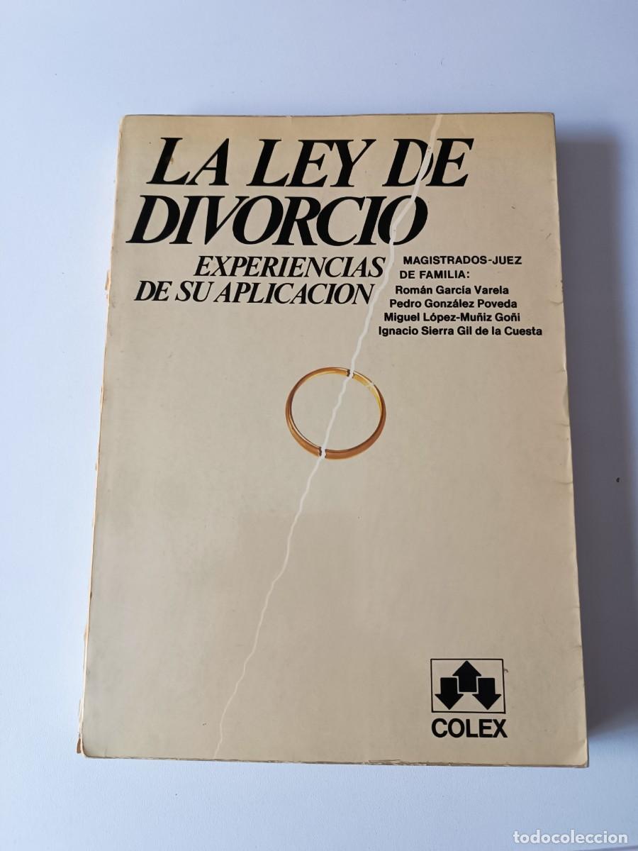 Libri di seconda mano: LA LEY DEL DIVORCION VER FOTO