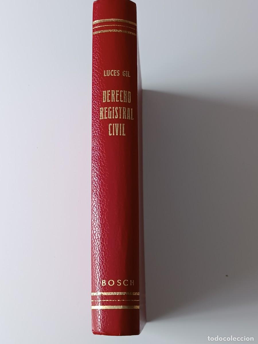 Libri di seconda mano: DERECHO REGISTRAL CIVIL LUCES GIL BOSCH