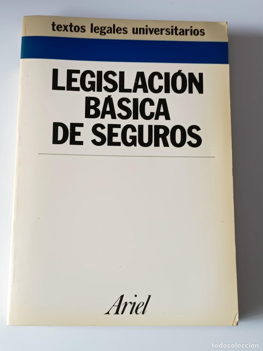 Second hand books: LEGISLACION BASICA DE SEGUROS ARIEL