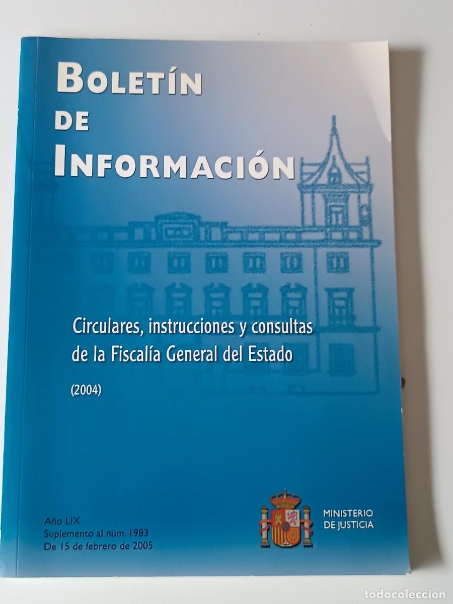 Second hand books: BOLETIN DE INFORMACION MINISTERIO DE JUSTICIA