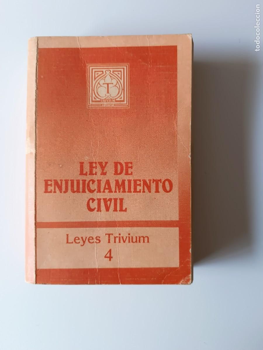 Second hand books: LEY ENJUICIAMIENTO CIVIL
