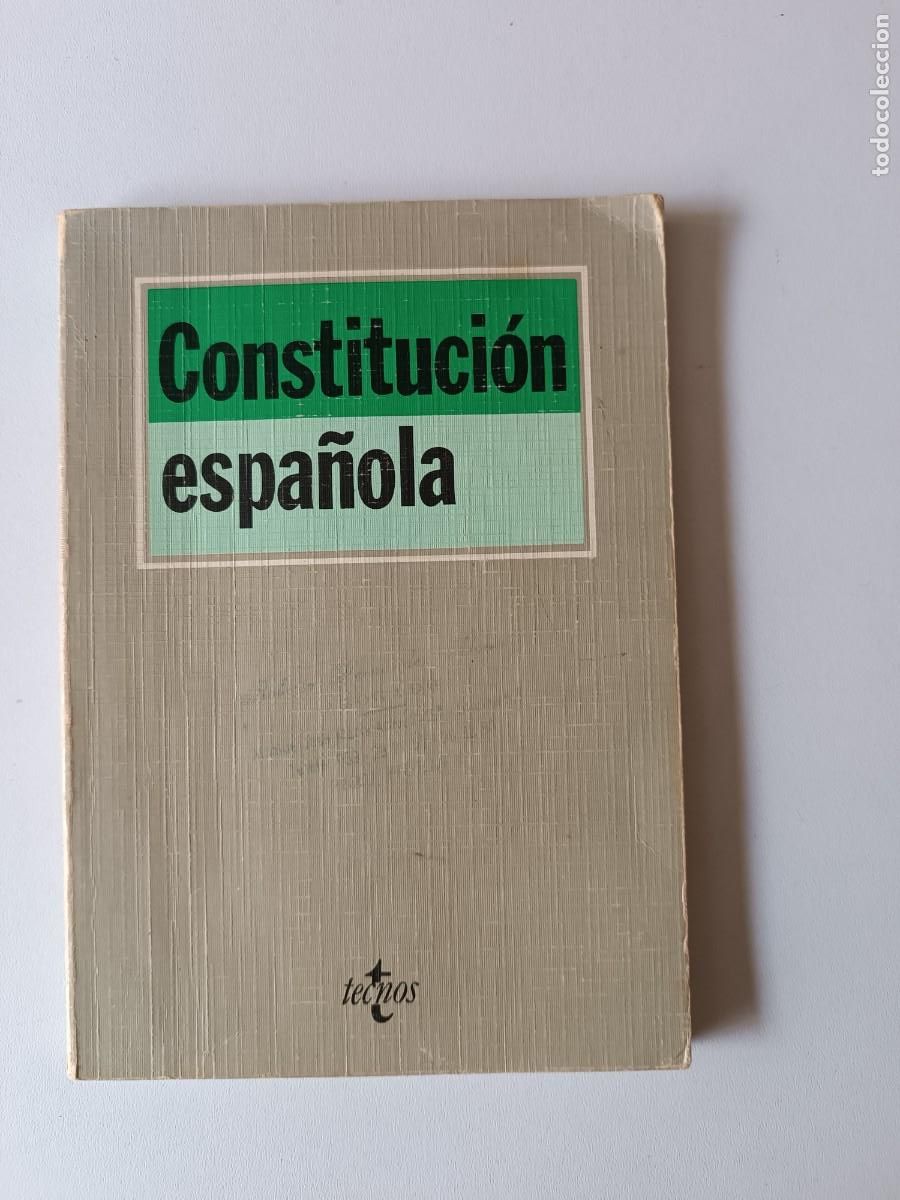Second hand books: CONSTITUCION ESPA&Ntilde;OLA VER FOTO